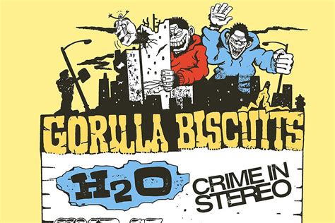Gorilla Biscuits Add H2o Crime In Stereo And More To Nyc Show Ticket
