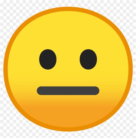 The straight face emoji first appeared in 2010. Download Svg Download Png - Straight Face Emoji Gif ...
