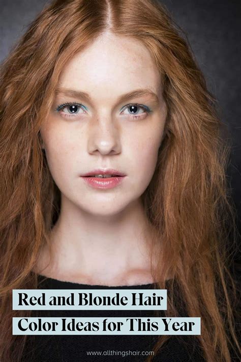 Red And Blonde Hair Color Ideas For This Year In 2021 Red To Blonde Strawberry Blonde Hair