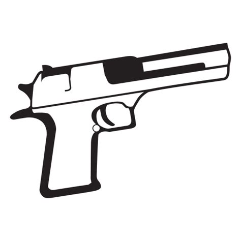 Silueta De Pistola Glock Descargar Pngsvg Transparent