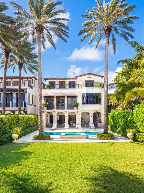 9 Florida Mansions Beach Mega Mansion Delray Oceanfront Newly