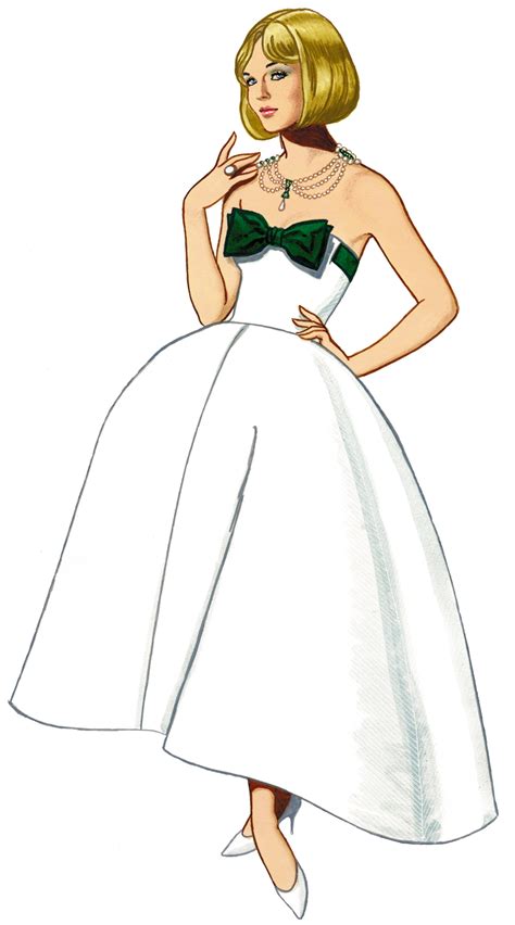 50s Fashion Clipart Retro Clothing And Accessories Images