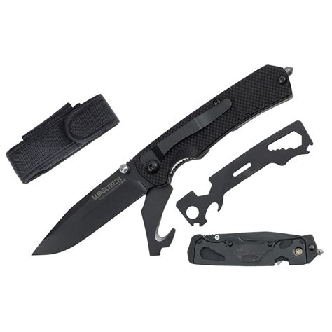 Wartech 9 Multi Tool Folding Pocket Knife 593657 Multi Tools At Sportsman S Guide