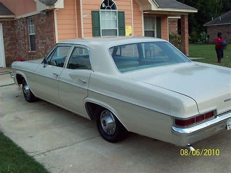Find Used 1966 Chevrolet Impala Base Hardtop 4 Door 53l In Yazoo City