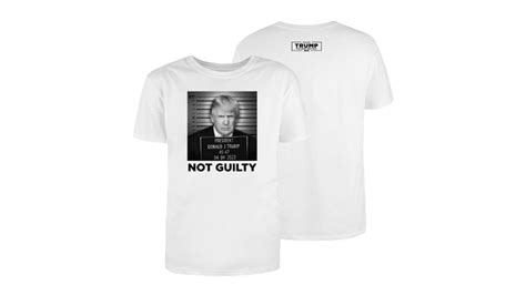 Trump Campaign Releases T Shirt With Fake Mugshot