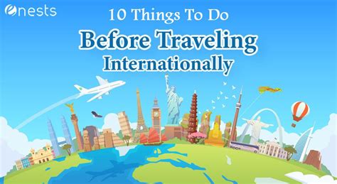 10 Things To Do Before Traveling Internationally