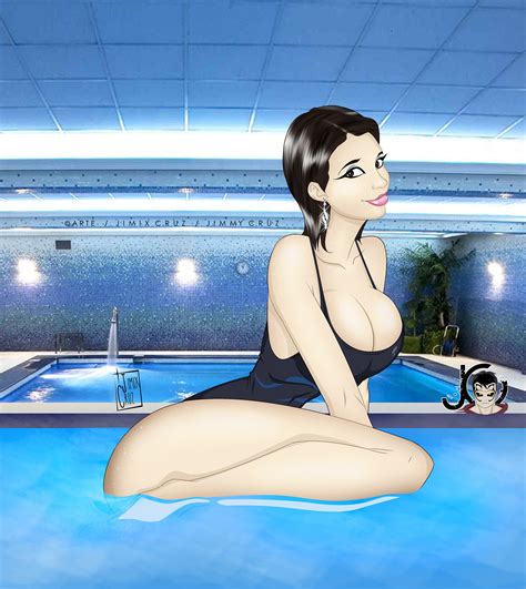 At The Pool No By Artjimx Hentai Foundry