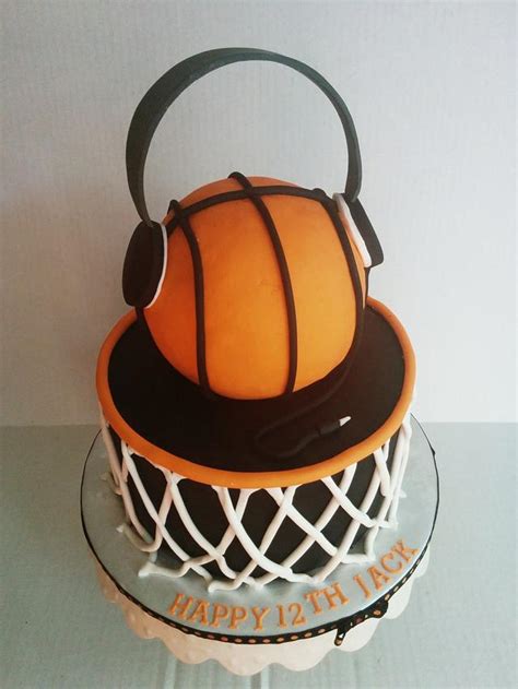 Basketball Cake Decorated Cake By Cake That Bakery Cakesdecor