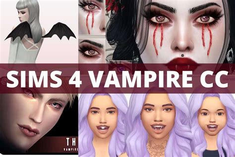 Image Result For Sims 4 Vampire Cc Sims 4 Sims Sims 4