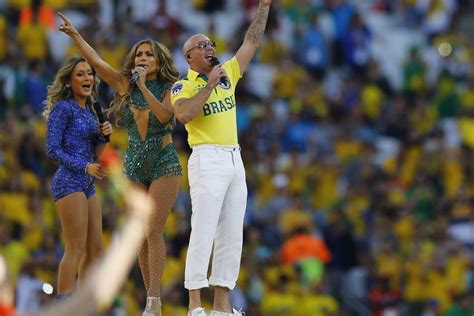 Video World Cup 2014 Opening Ceremony J Lo Pitbull Perform World Cup