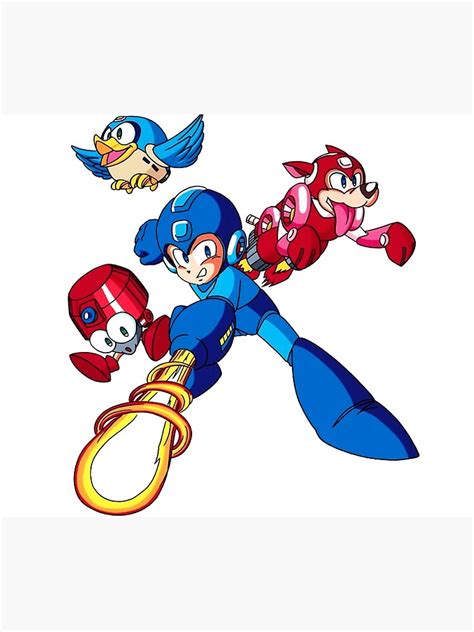 Mega Man Rush Beat And Eddy 2 Poster By Infiniterivals Redbubble