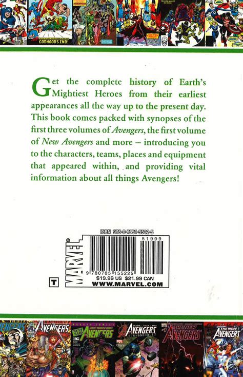 Avengers Official Index To The Marvel Universe Bookxcess