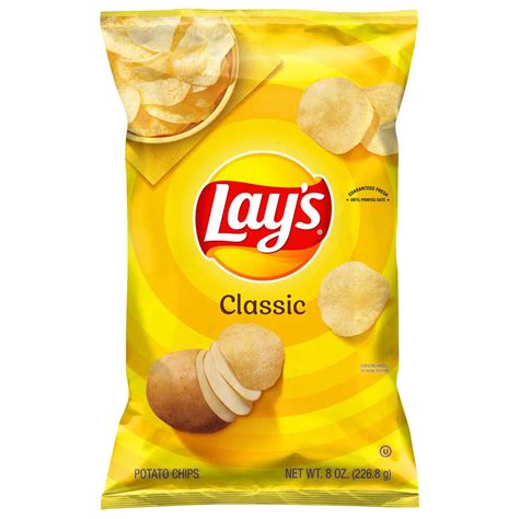 Lays Classic Potato Chips Shop Chips At H E B