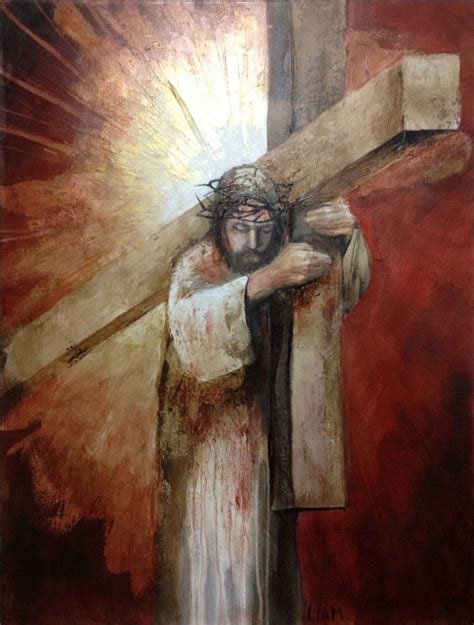 Painting Images Of Jesus On The Cross