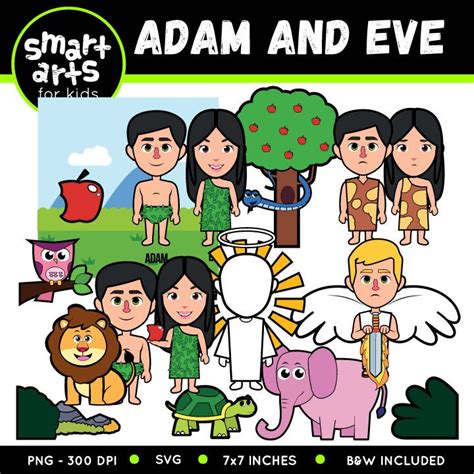 Adam And Eve Clip Art Printable
