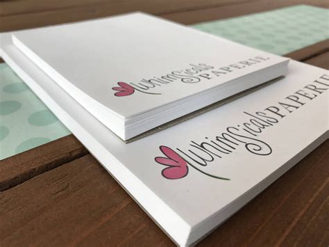 Custom Business Logo Notepad And Stationery Bundle Various Sizes Avail