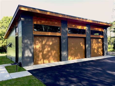 This Is A Single Story Modern Garage Built On Slab Foundation The