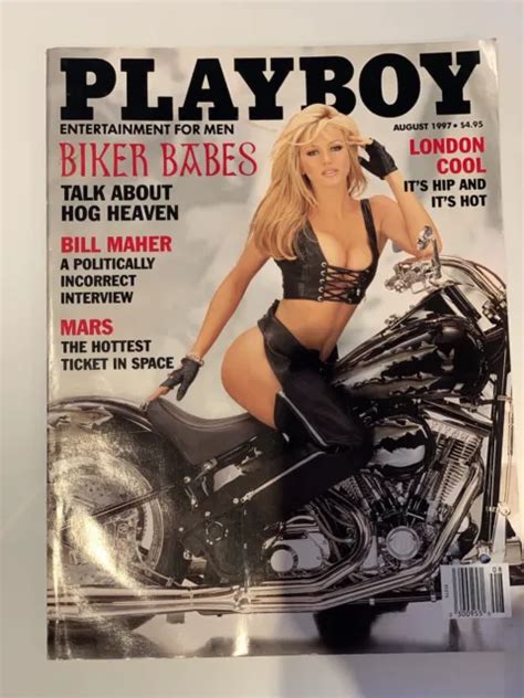 Playboy Magazine August Nikki Ziering Kalin Olson Norm Macdonald