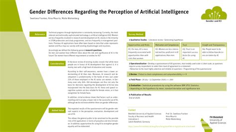 Pdf Gender Differences Regarding The Perception Of Artificial Intelligence