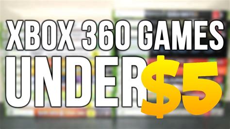 Cheap Xbox 360 Games 5 Games Under 5 Youtube