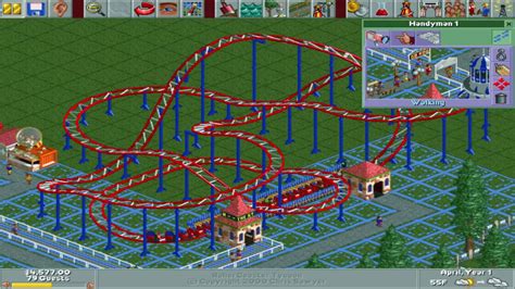 Lets Play Roller Coaster Tycoon Scenario 1 Youtube