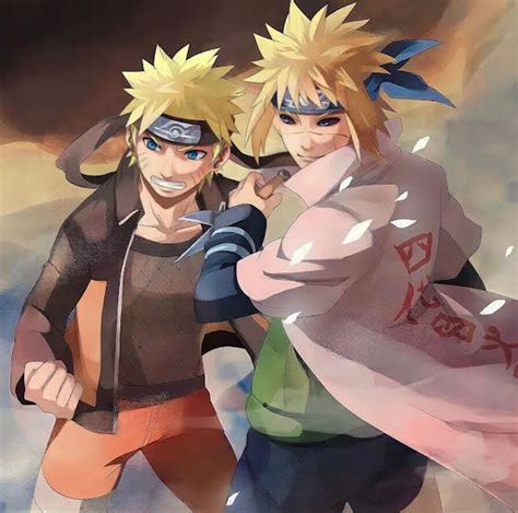 Naruto Minato Finally See Each Other Again By Spiderman4267 On Deviantart
