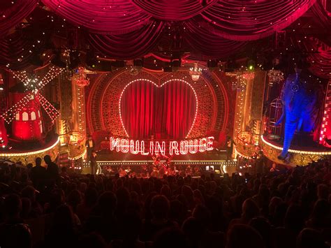 Moulin Rouge In Previews At Al Hirschfeld Theatre Saturday July 20th
