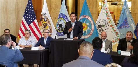 Agreement For Child Welfare Signed Between State Tribes Prairie