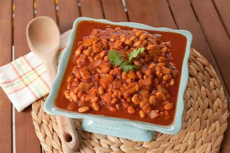 Slow Cooker Mango Bbq Baked Beans