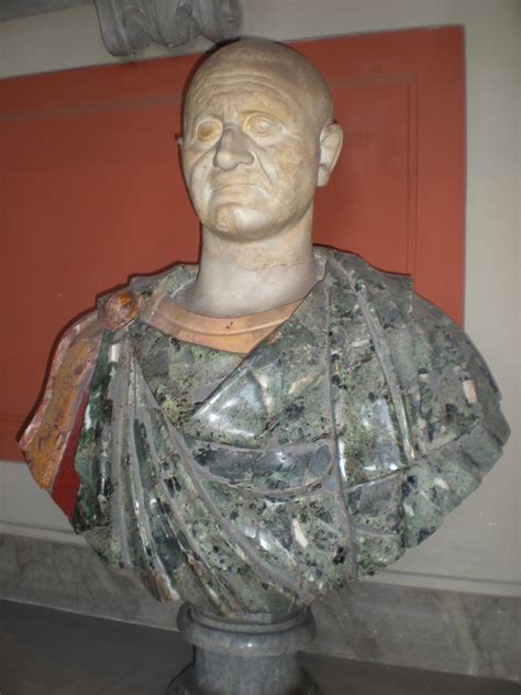 Vespasian Head Musei Vaticani Rome Roman Emperor Statuary Rome
