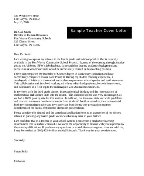 Experience Letter For A Teacher