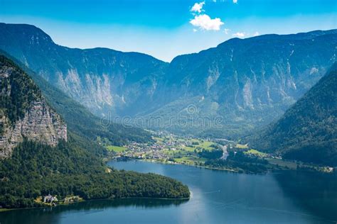 Beauty In Nature Alpine Scenery And Lake Hallstatt In Austrian Alps