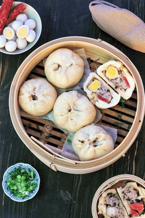 Banh Bao Vietnamese Steamed Pork Buns Wok And Kin