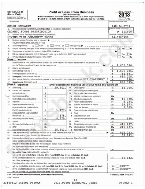Irs Form 1040 Schedule C 2019 Pdf Tax