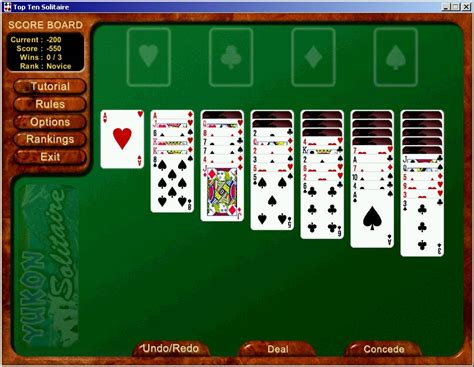 Spider solitaire, freecell solitaire, pyramid solitaire, and other solitude card games. Top Ten Solitaire - Free download solitaire card game