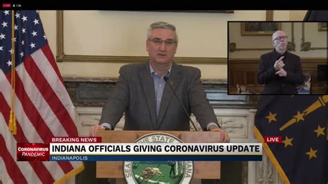 The governing council takes its monetary policy decision every six weeks. Governor Holcomb press conference on COVID-19