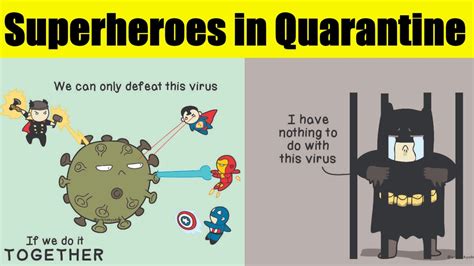 Superheroes During The Quarantine Youtube