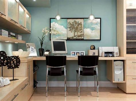 Blue Study Room Wall Color Architecture Ideas