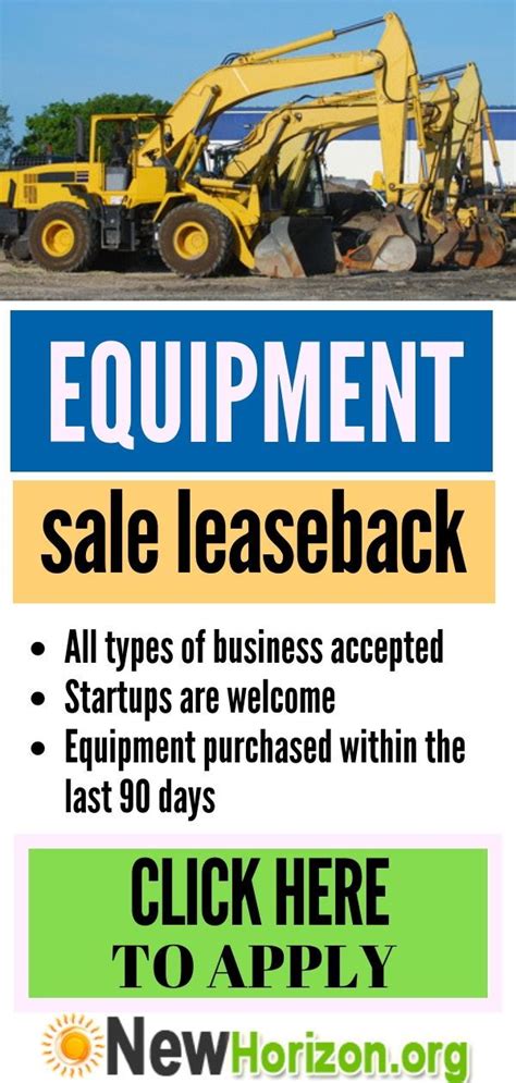 Each time you make a cash advance transaction using your credit card you'll be charged a fee. Equipment Sale Leaseback - Use Your Business Equipment As Collateral! | Interest calculator ...
