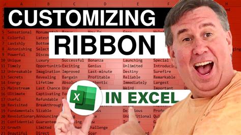 Customize Excel Ribbon Tips Episode 2240 YouTube