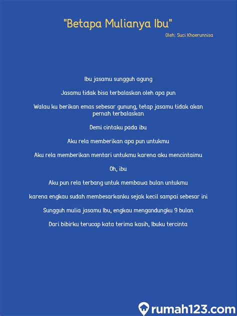 15 Puisi Ayah Terbaik Singkat Yang Penuh Makna Dan Me - vrogue.co