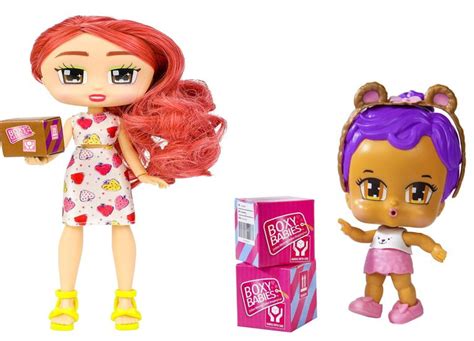 Jacor Boxy Girls And Boxy Baby Doll Series 1 1 Apple Boxy Doll And