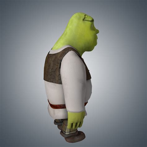 Shrek 3d Model