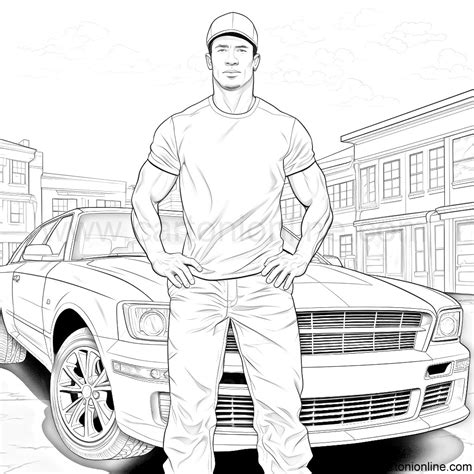 coloriage fast and furious a imprimer