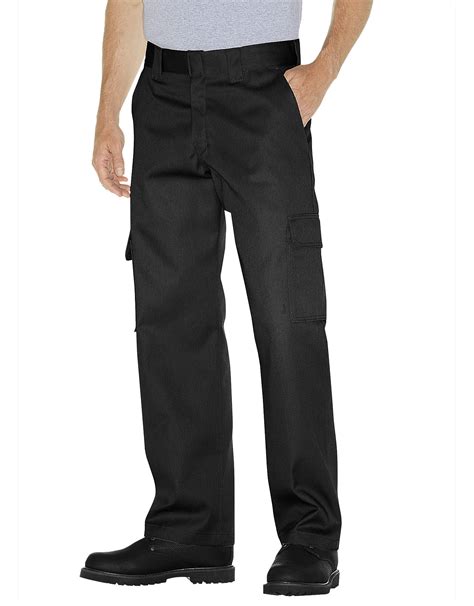 Dickies Mens Relaxed Fit Straight Leg Cargo Work Pants 32w X 32l Black Walmart Canada