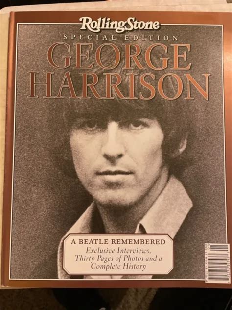 Rolling Stone Magazine Special Edition George Harrison 999 Picclick