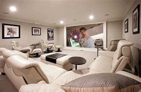 In case your family needs entertainment, turn an underground room into basement home theater. 10 Awesome Basement Home Theater Ideas | Home cinema room ...