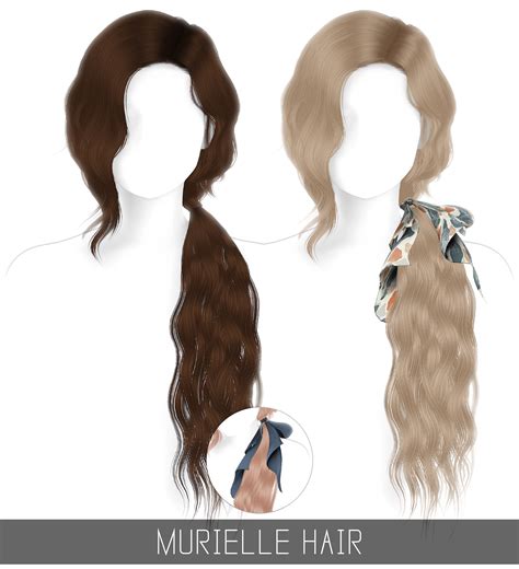 Simpliciaty Murielle Hair ~ Sims 4 Hairs