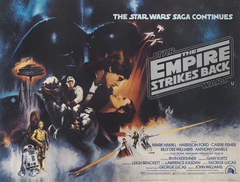 The Empire Strikes Back 1980 Style A Poster British Original Film