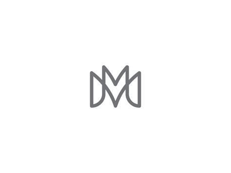 White Mm Logo Logodix